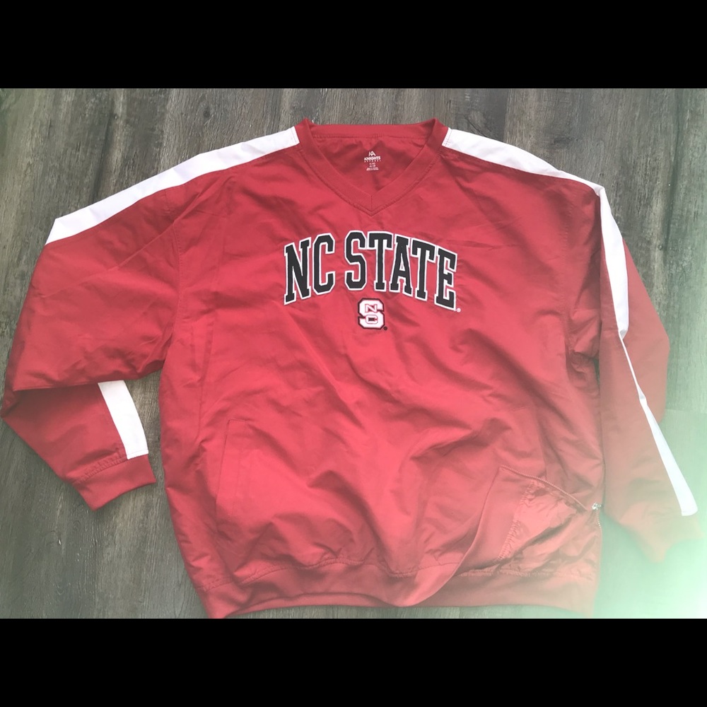 KA Knights Apparel NC State pullover windbreaker